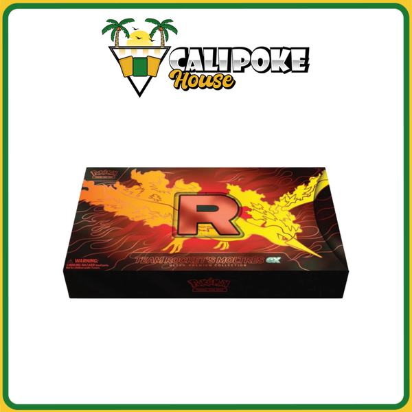 Team Rocket's Moltres ex Ultra-Premium Collection Booster Box Pokémon Trading Card Game
