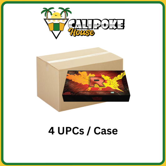 Case Team Rocket's Moltres ex Ultra-Premium Collection Booster Box Pokémon Trading Card Game
