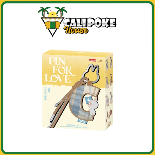 Pop Mart THE MONSTERS (Labubu) V4 Pin for Love Series- Letter Pendant Blind Box (A-M)