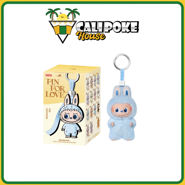 CONFIRMED Pop Mart THE MONSTERS (Labubu) V4 Pin for Love Series - Vinyl Plush Pendant Blind Box Blind Box (A-M) - Opened Box