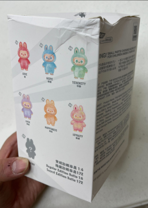 DAMAGED BOXES - Pop Mart The Monsters (Labubu) Big Into Energy Vinyl Plush Blind Box V3