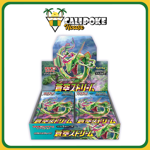 Pokémon Trading Card Game S7R Sword & Shield Blue Sky Stream Booster Box Japanese Sealed