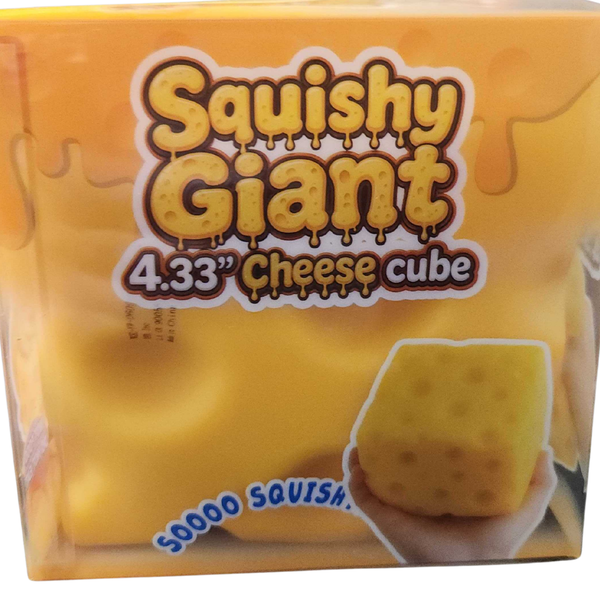 Fun Storm Giant 4" Cheese Squishy Toy