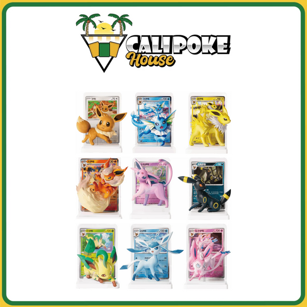 Pokemon Dream Painting Eevee & Friends Figure Set [Simplified Chinese]
