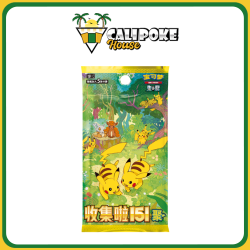 Pokmon Trading Card Game Chinese 151 Gathering Slim Booster Box [Simp Calipokehouse Pokmon Trading Card Game Chinese 151 Gathering Slim Booster Box [Simp Calipokehouse