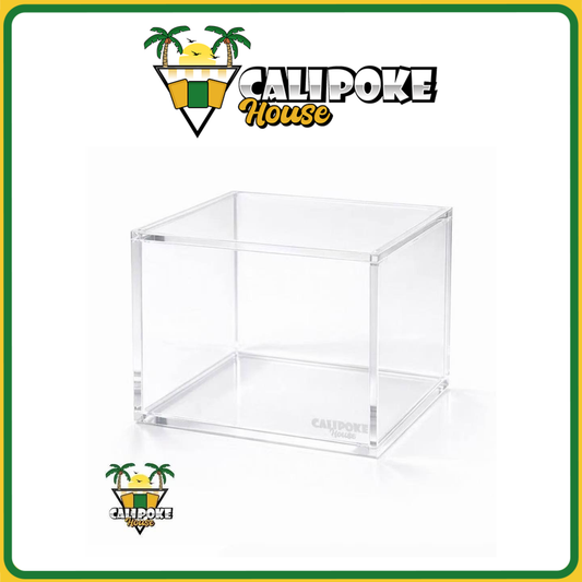 Acrylic Display Case for English Pokémon Booster Box with Magnet and 99.6% UV Protection