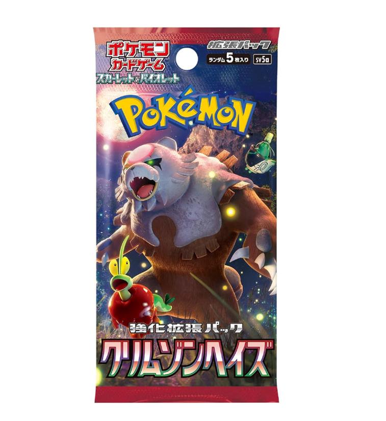 Pokémon Trading Card Game SV5A Scarlet & Violet Booster Box Crimson Haze Japanese Sealed