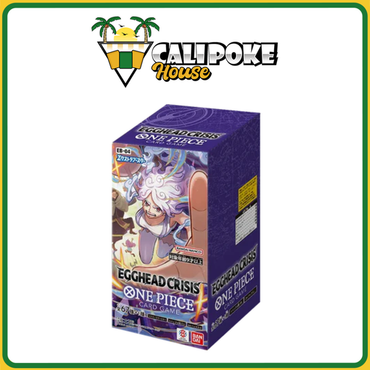 One Piece Trading Card Game EB-04 Egghead Crisis Edition Booster Box Japanese Sealed
