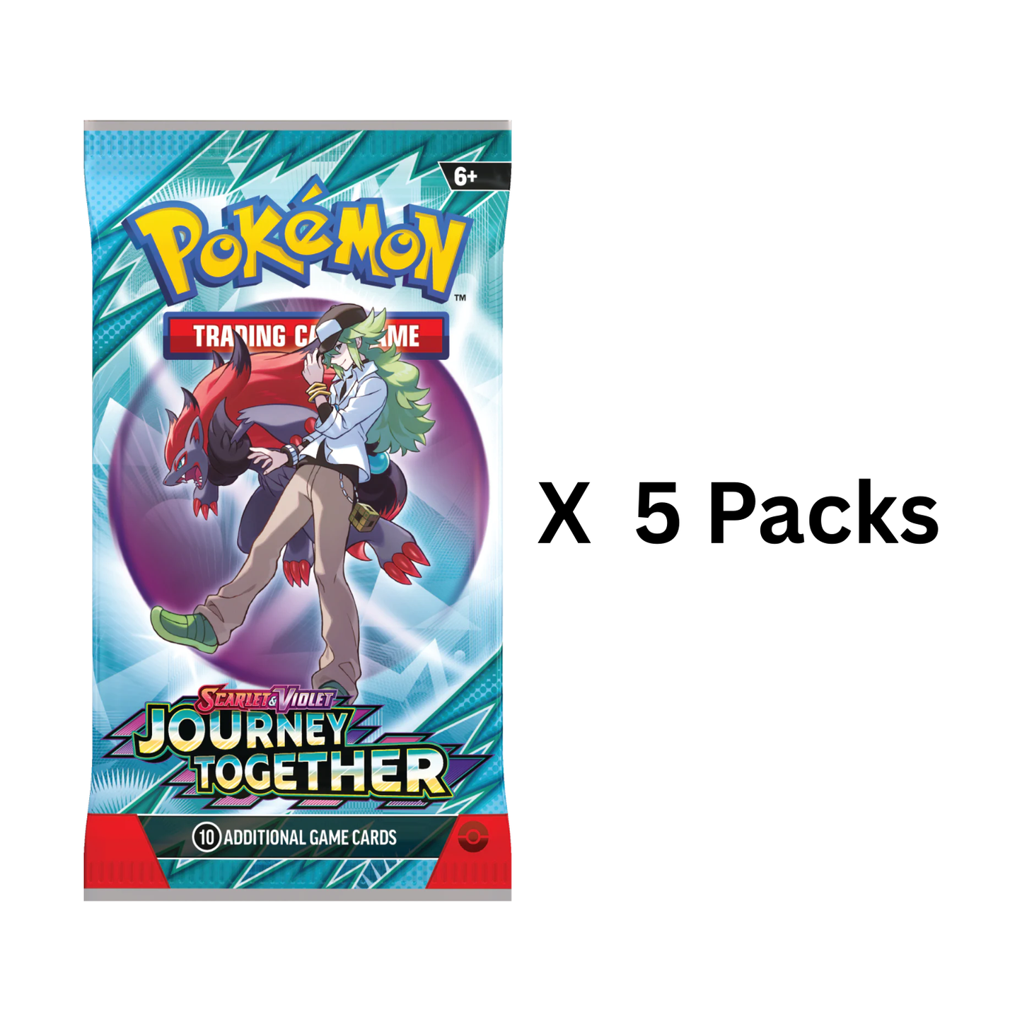 Journey Together Booster Pack English Pokemon Trading Card Game