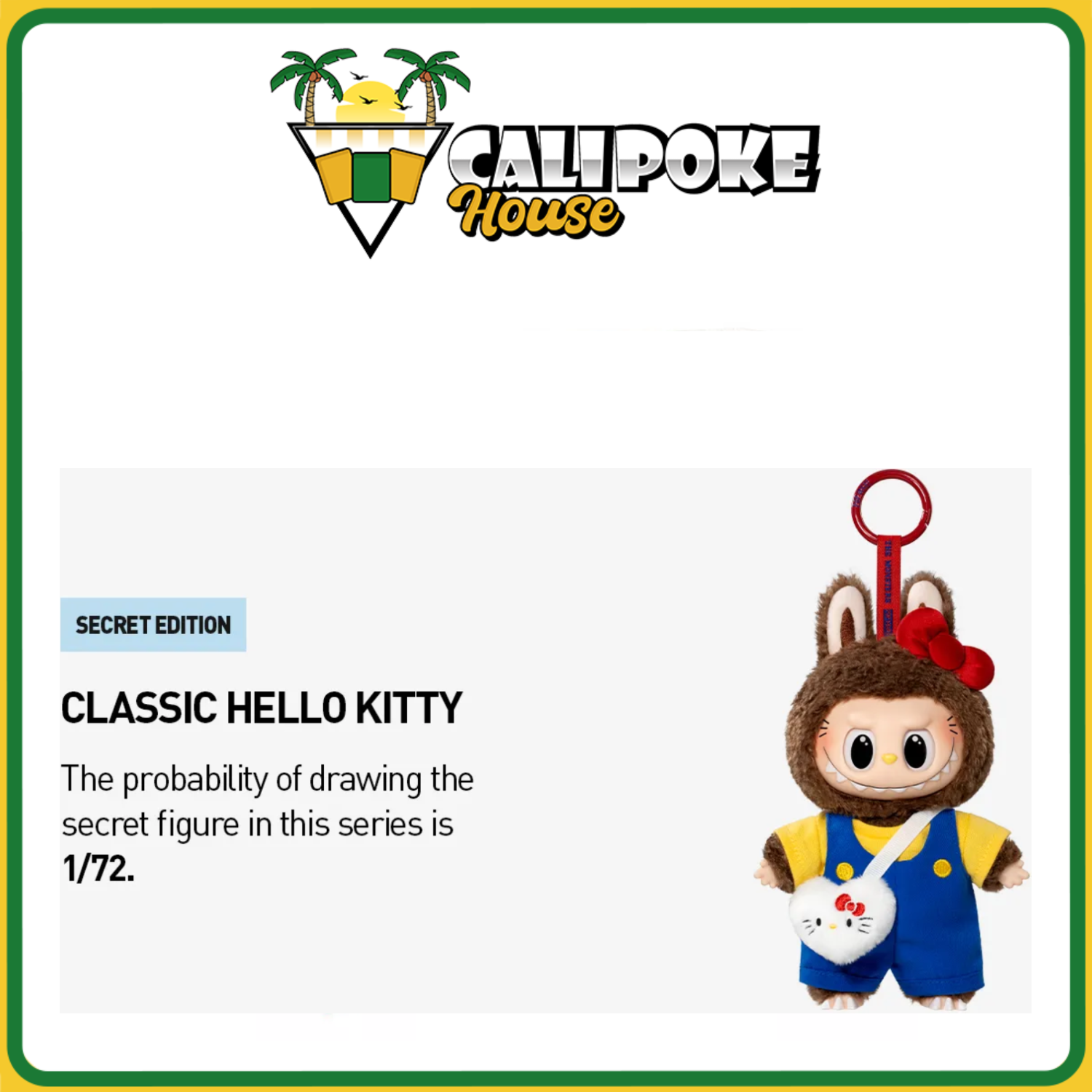 Pop Mart Labubu x Hello Kitty Series (extra 2)
