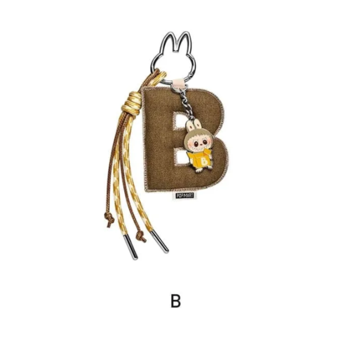 CONFIRMED Pop Mart THE MONSTERS (Labubu) V4 Pin for Love Series- Letter Pendant Blind Box (A-M) - Opened Box