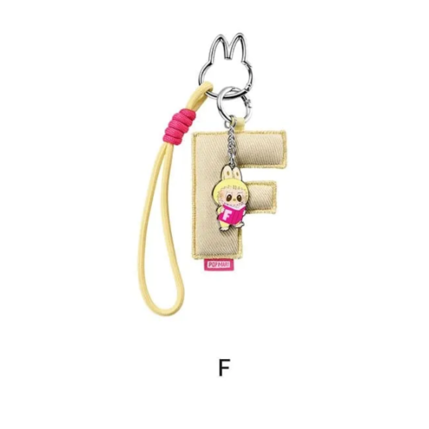 CONFIRMED Pop Mart THE MONSTERS (Labubu) V4 Pin for Love Series- Letter Pendant Blind Box (A-M) - Opened Box
