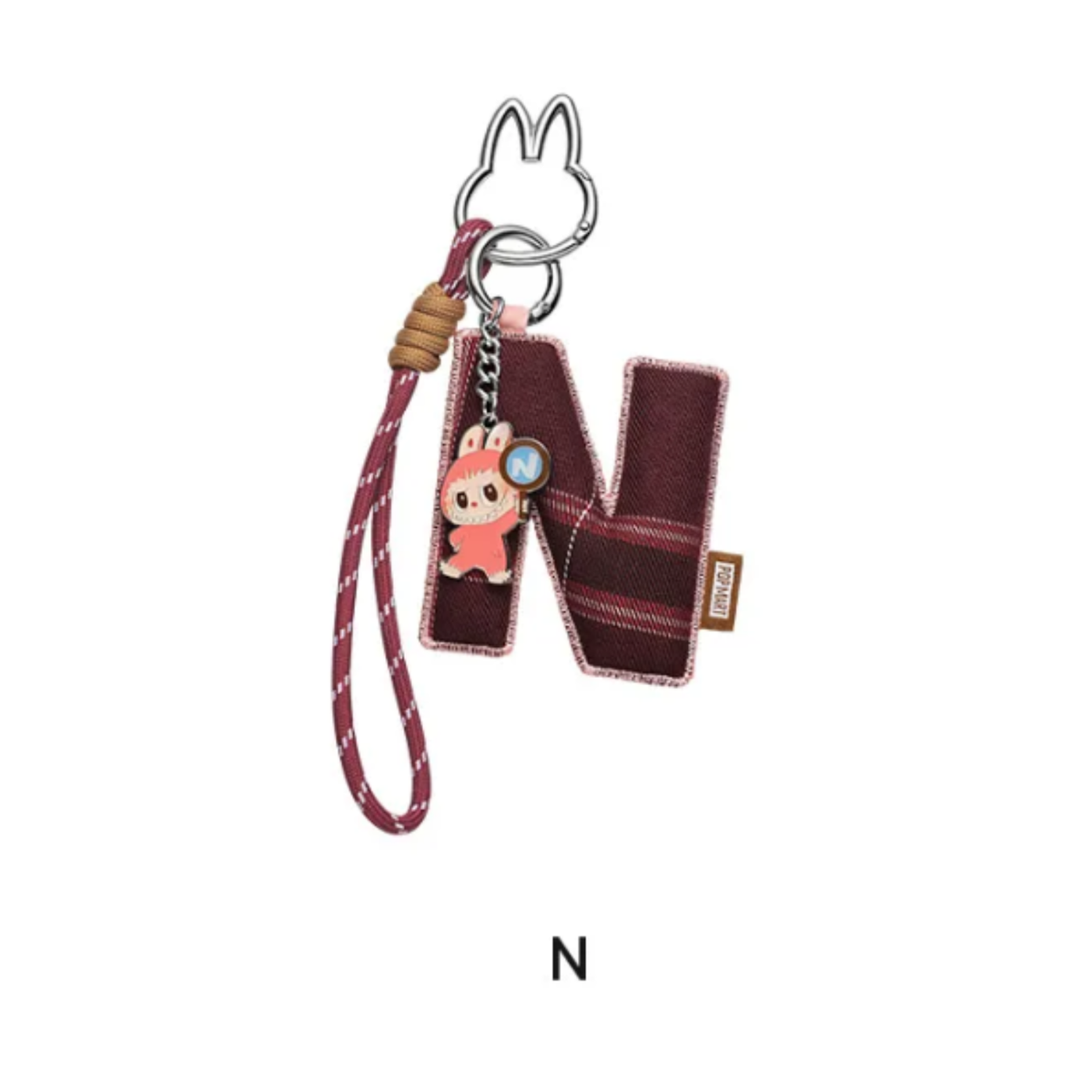 CONFIRMED Pop Mart THE MONSTERS (Labubu) V4 Pin for Love Series- Letter Pendant Blind Box (N-Z) - Opened Box