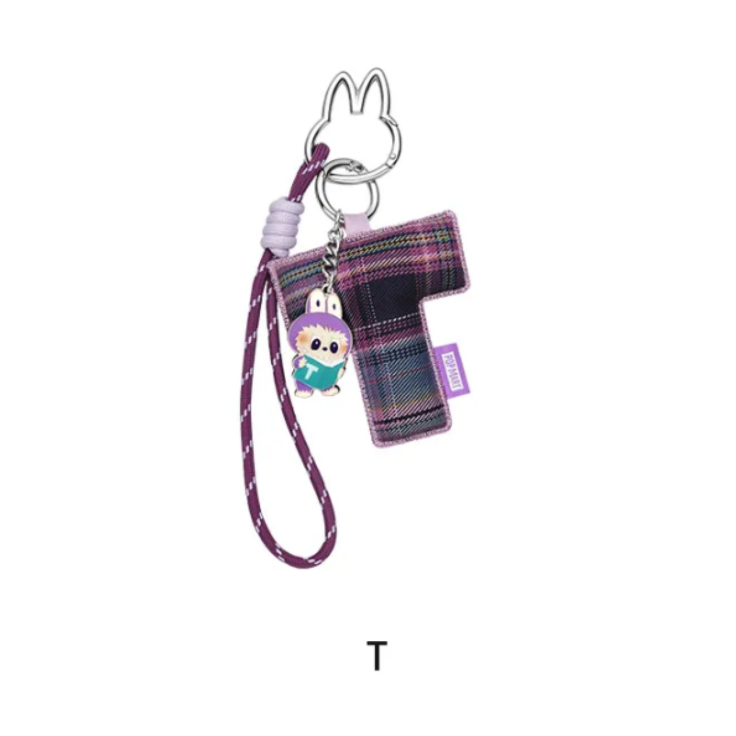 CONFIRMED Pop Mart THE MONSTERS (Labubu) V4 Pin for Love Series- Letter Pendant Blind Box (N-Z) - Opened Box
