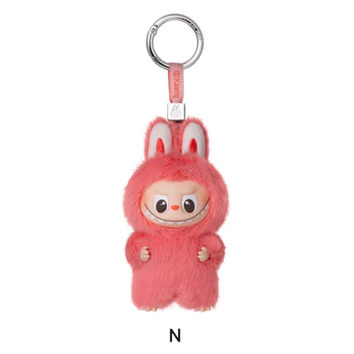 CONFIRMED Pop Mart THE MONSTERS (Labubu) V4 Pin for Love Series - Vinyl Plush Pendant Blind Box Blind Box (N-Z) - Opened Box
