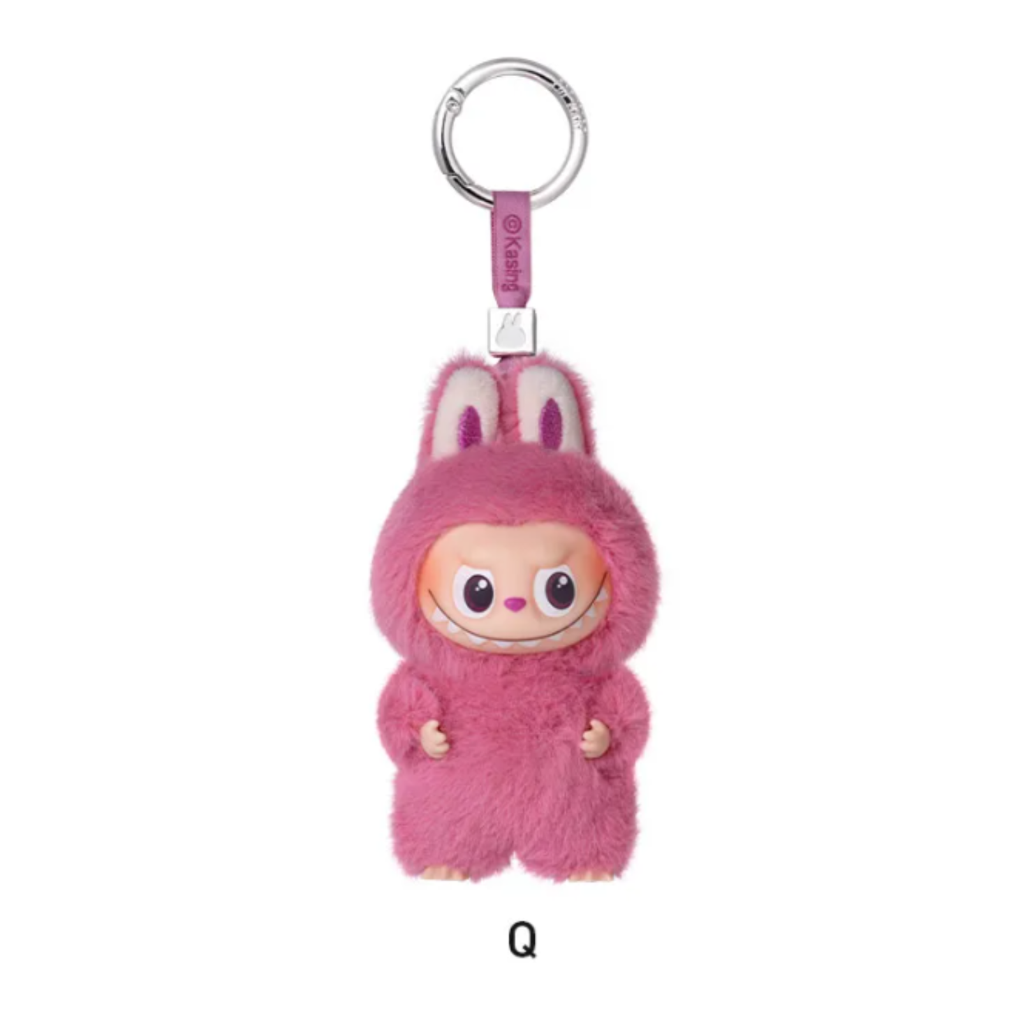 CONFIRMED Pop Mart THE MONSTERS (Labubu) V4 Pin for Love Series - Vinyl Plush Pendant Blind Box Blind Box (N-Z) - Opened Box