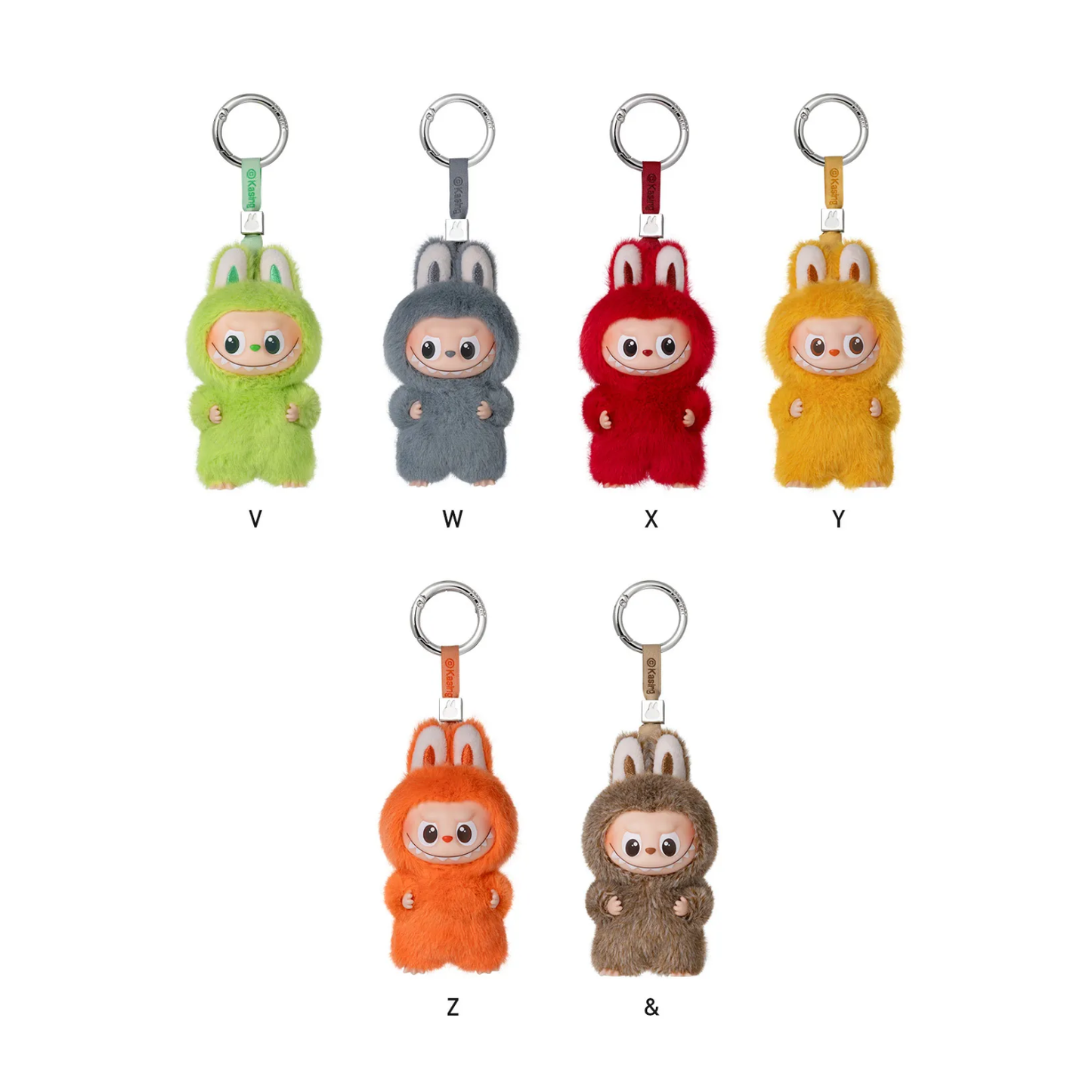 CONFIRMED Pop Mart THE MONSTERS (Labubu) V4 Pin for Love Series - Vinyl Plush Pendant Blind Box Blind Box (A-M) or (N-Z) - Opened Box