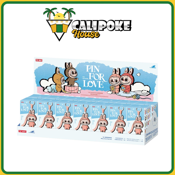 Pop Mart THE MONSTERS (Labubu) V4 Pin for Love Series - N-Z Plush Case