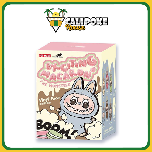 Pop Mart The Monsters (Labubu) Exciting Macaron Vinyl Face Blind Box CASE V1