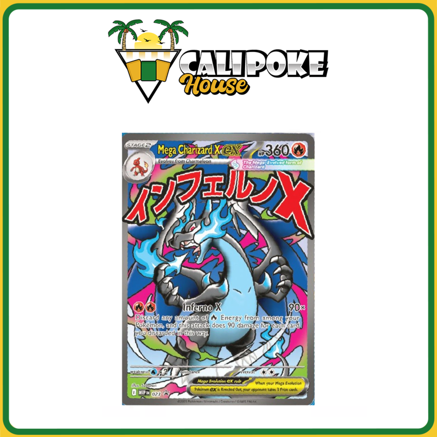 Mega Charizard X UPC (extra 2)