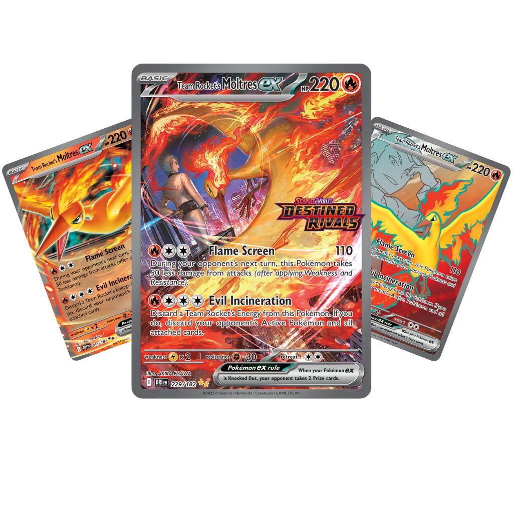 Case Team Rocket's Moltres ex Ultra-Premium Collection Booster Box Pokémon Trading Card Game