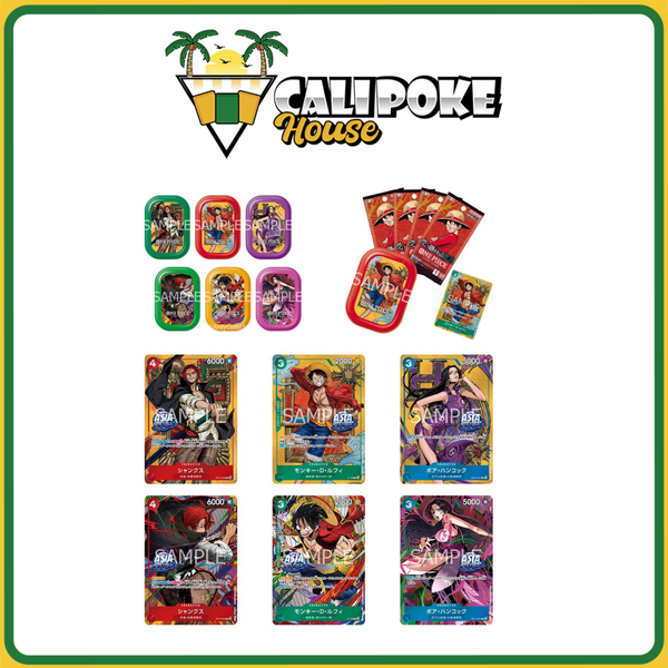 One Piece Trading Card Game Tin Pack Set Vol. 3 Asia Region Japanese Sealed