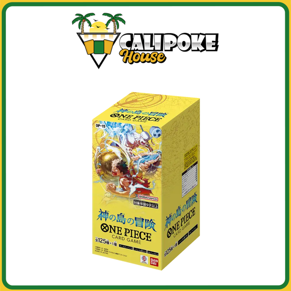 One Piece Trading Card Game OP-15 Booster Box Island of Gods Japanese Sealed