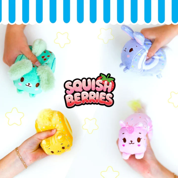 MushMeez Squish Berries Scented Squishy Toy