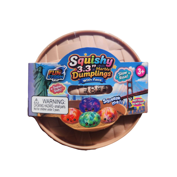 Fun Storm Mystery Squishy Marble Dumplings Blind Box (3 pcs)