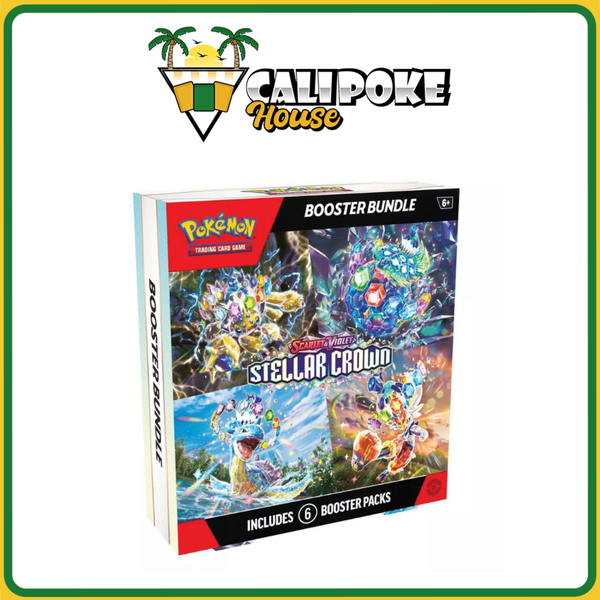 Stellar Crown Booster Bundle English Pokemon Trading Card Game