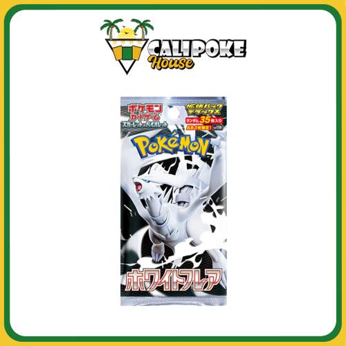 Pokémon Trading Card White Flare Deluxe Booster Box Scarlet Pokémon Trading Card White Flare Deluxe Booster Box Scarlet