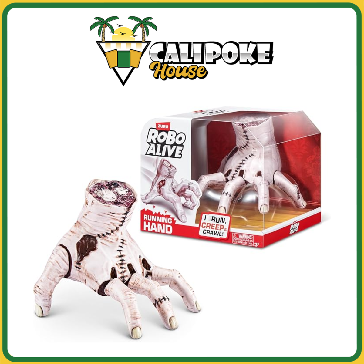 ZURU Robo Alive Robotic Running Hand Action Figure